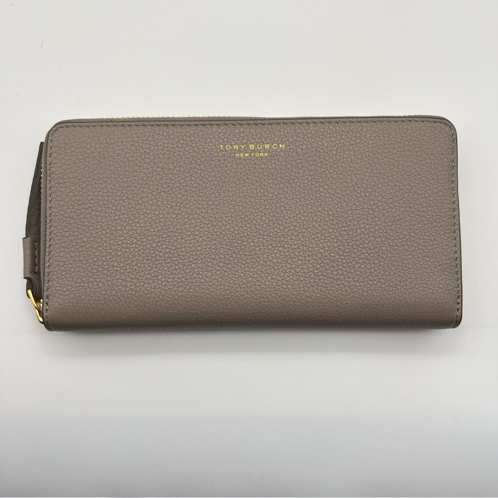 Tory Burch Perry Zip-Around Leather Wallet